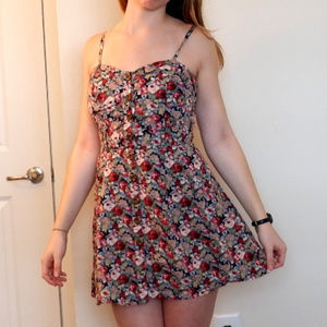 Poetry Floral Bustier Sundress